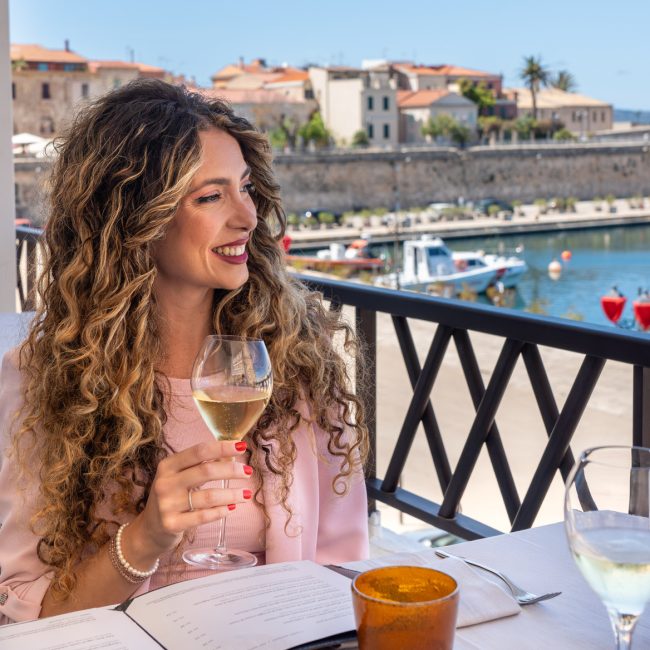 Pranzo ristorante vista mare alghero centro storico